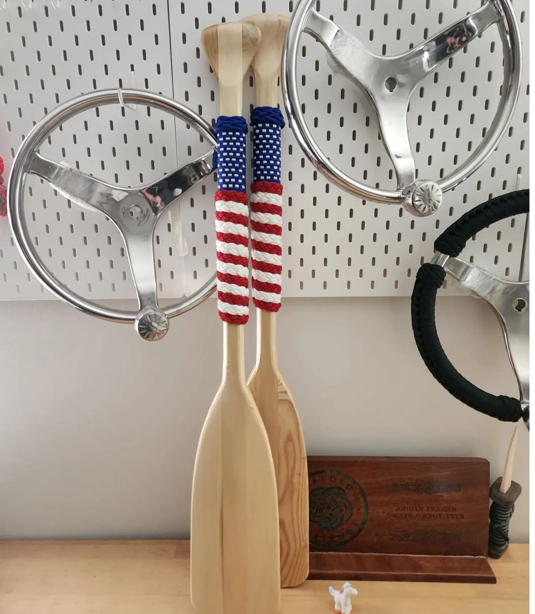 American flag paddle